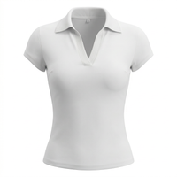 Women's Padel Tennis Slim-V Tops