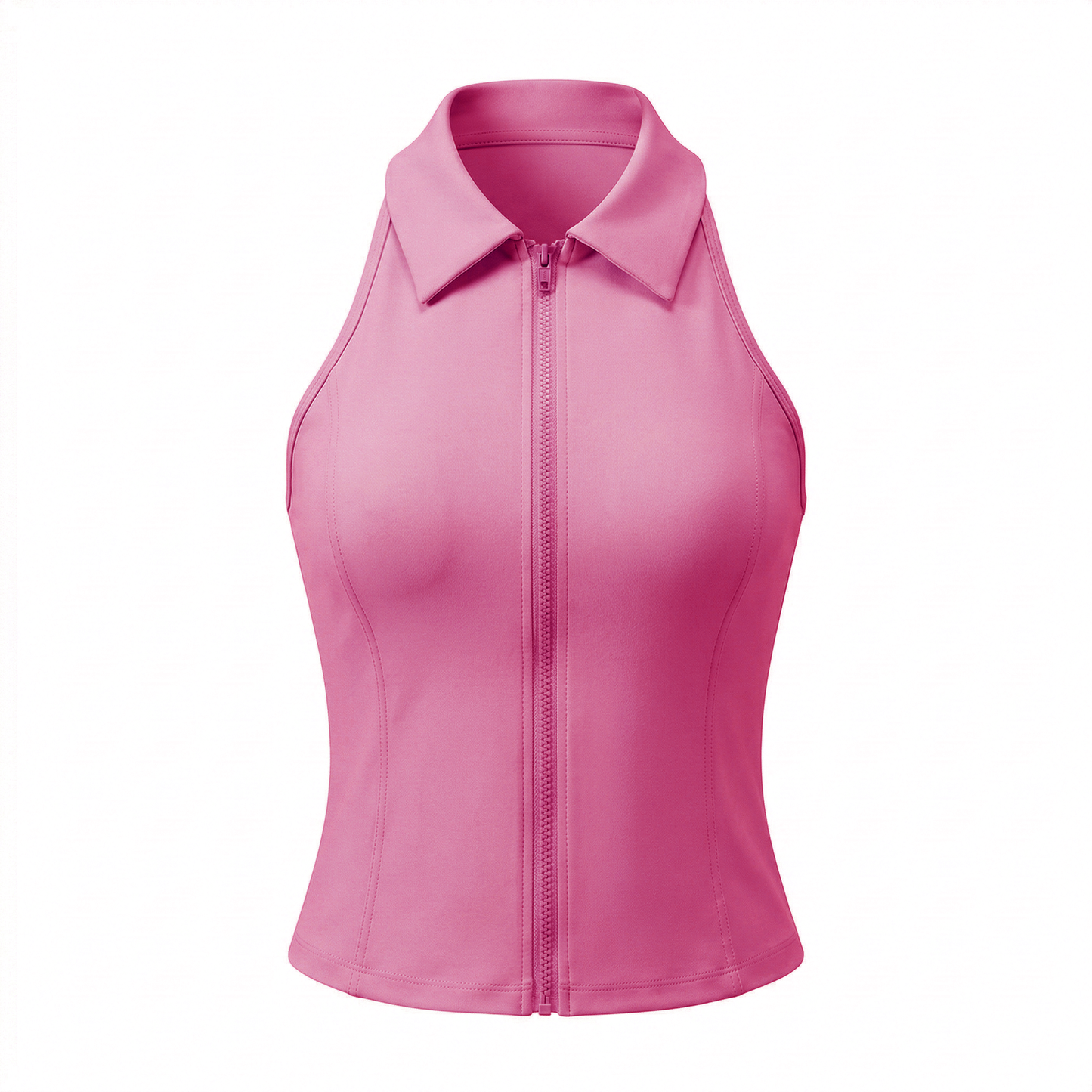 Women's Padel Tennis Zip-Racer Tops