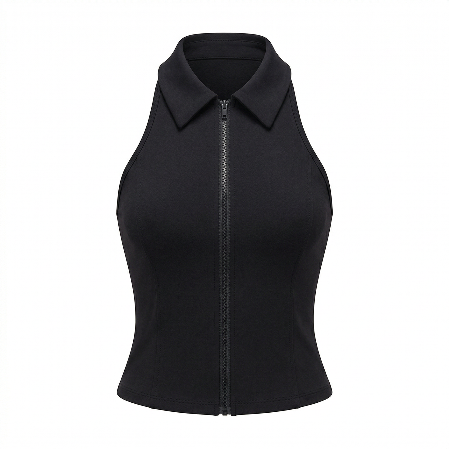 Women's Padel Tennis Zip-Racer Tops