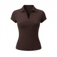 Women's Padel Tennis Slim-V Tops