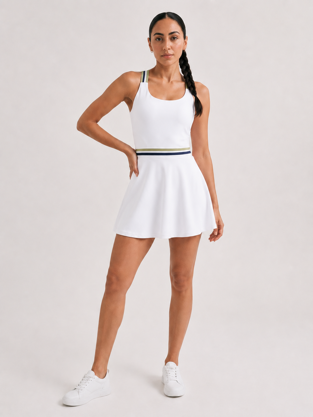 Trajes de pádel para mujer con bloques de color
