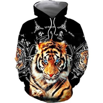 Healthy Fabric Source Factory (No Zipper) Popular 3D Print Hoodie