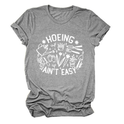 Men's Customizable 2D Printed Pure Cotton Short-Sleeve Tee