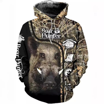 Healthy Fabric Source Factory (No Zipper) Popular 3D Print Hoodie