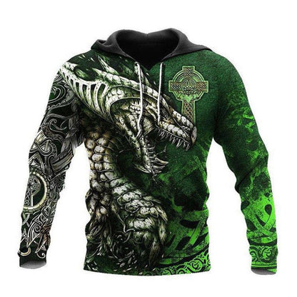 Annual Hoodie 3D Digital Print Men's Apparel
