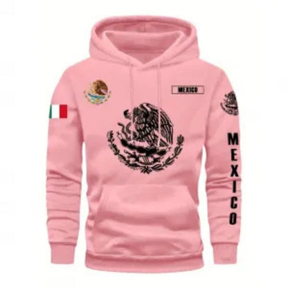 Mexican Pattern 3D Digital Print Men's Fashion Hoodie