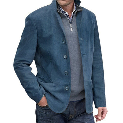 New Lapel Retro Casual Men's Jacket
