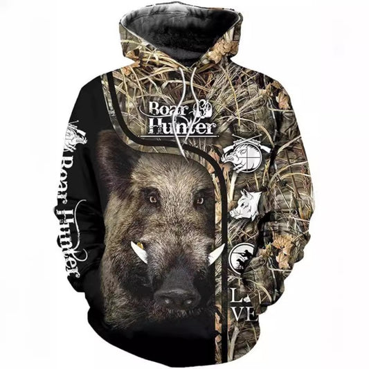 220g Health Fabric 3D Print Hoodie No-Zip Best Seller