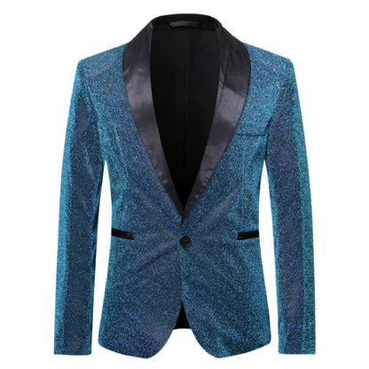EuroSize Men's Autumn StageBarParty GoldThread Emcee Tuxedo