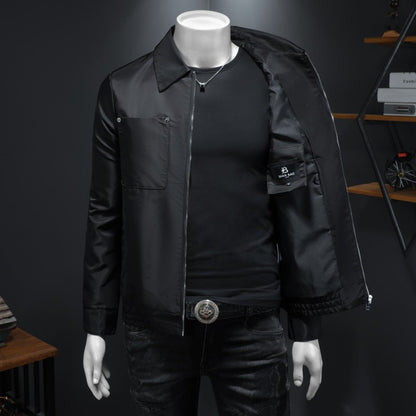 New High-Quality Lapel Casual Jacket Multi-Pocket Trendy Coat