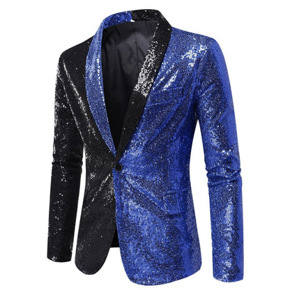 Performance Sequined ColorBlock Suit  NightclubHostPhotography Studio EuroSize