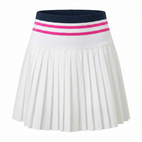Women's Padel Tennis Stripe Skirts