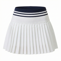 Women's Padel Tennis Stripe Skirts
