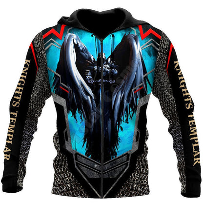 Winter Jesus 3D Print Men's Hoodie Wholesale