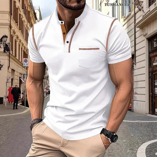 Summer Men's Wear Short Sleeve Polo Shirt Men's Polo Shirt Top