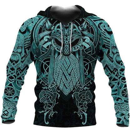 Best Seller Viking Myth 3D Print Men's Hoodie