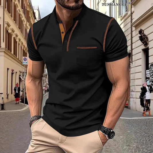 Summer Men's Wear Short Sleeve Polo Shirt Men's Polo Shirt Top