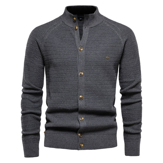 2025 New Fall & Winter Men’s Cardigan Sweater - High-Quality Knitwear with Button Detailing, Casual & Business Versatile men’s cardigan men’s cardigan sweaters men’s cardigan