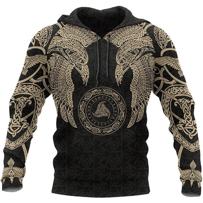 Best Seller Viking Myth 3D Print Men's Hoodie