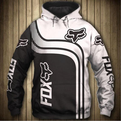 3D Print Harley Davidson Men's Loose Fit Hoodie Streetwear