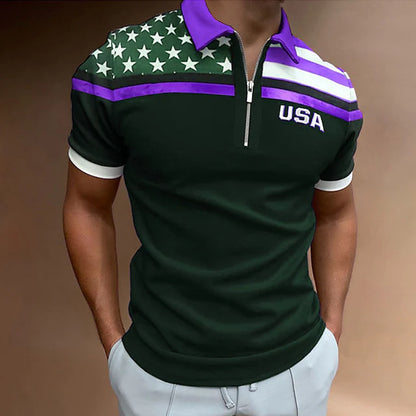 New Men's Summer Hawaiian Shirt Men's 3D Casual Short Sleeve Loose Top Breathable