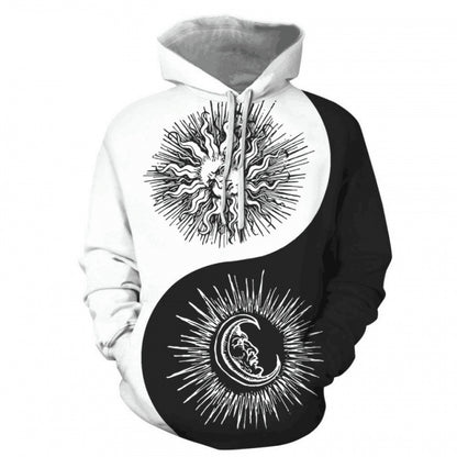 Viking Armor 3D Print Men's Hoodie Street Fashion