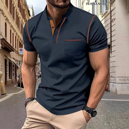 Summer Men's Wear Short Sleeve Polo Shirt Men's Polo Shirt Top