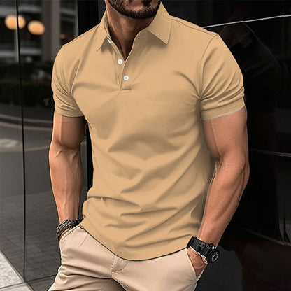 Summer 3D Polo Shirt Men's Short Sleeve Sport Fashion Polo Shirt