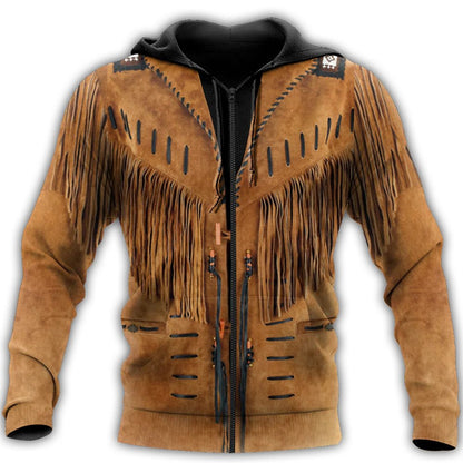 Men's Full-Zip Hooded Jacket Printed Outdoor Casual 3D Print Sporty Hoodie