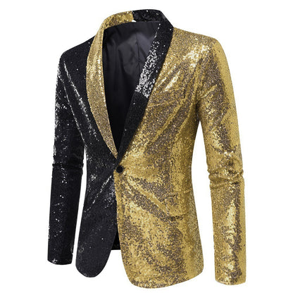 Performance Sequined ColorBlock Suit  NightclubHostPhotography Studio EuroSize