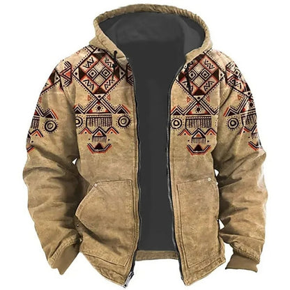 New Retro 3D Print Men's Hoodie MC4