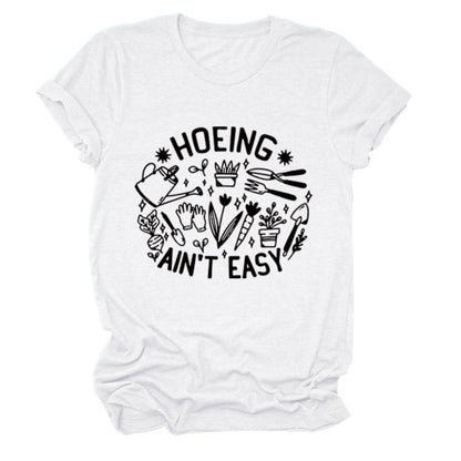 Men's Customizable 2D Printed Pure Cotton Short-Sleeve Tee