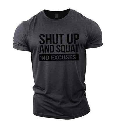 Summer Men's 3D Digital Print Round-Neck Trendy Casual Tee