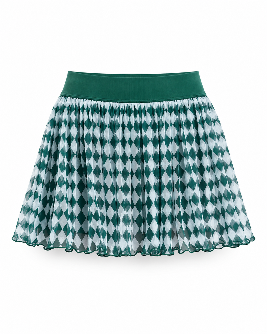 Women's Padel Petal Skirts Green