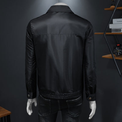 New High-Quality Lapel Casual Jacket Multi-Pocket Trendy Coat