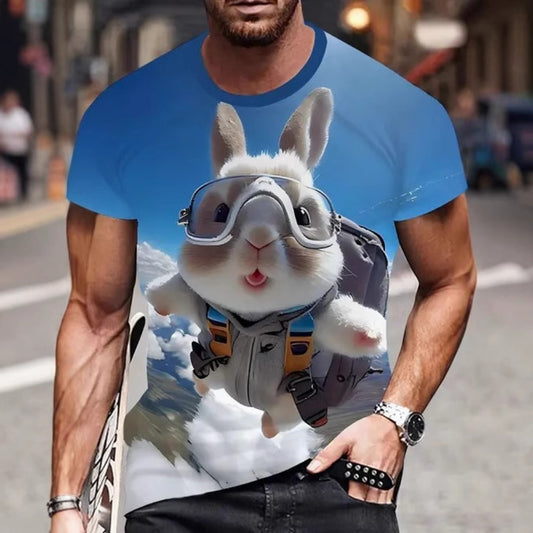 Fashionable High-Quality Men's Short-Sleeve Casual T-Shirt